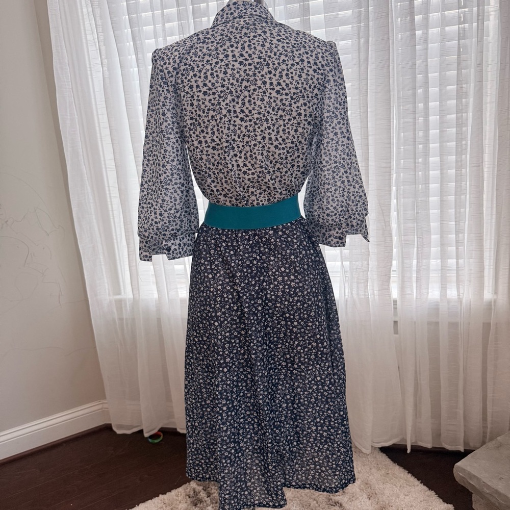 Vintage 70s Lynn Davies Dress - Picture 4 of 8